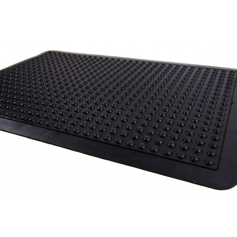 Air-Bubble/Anti-Fatigue Rubber Mat With Safety Edging
