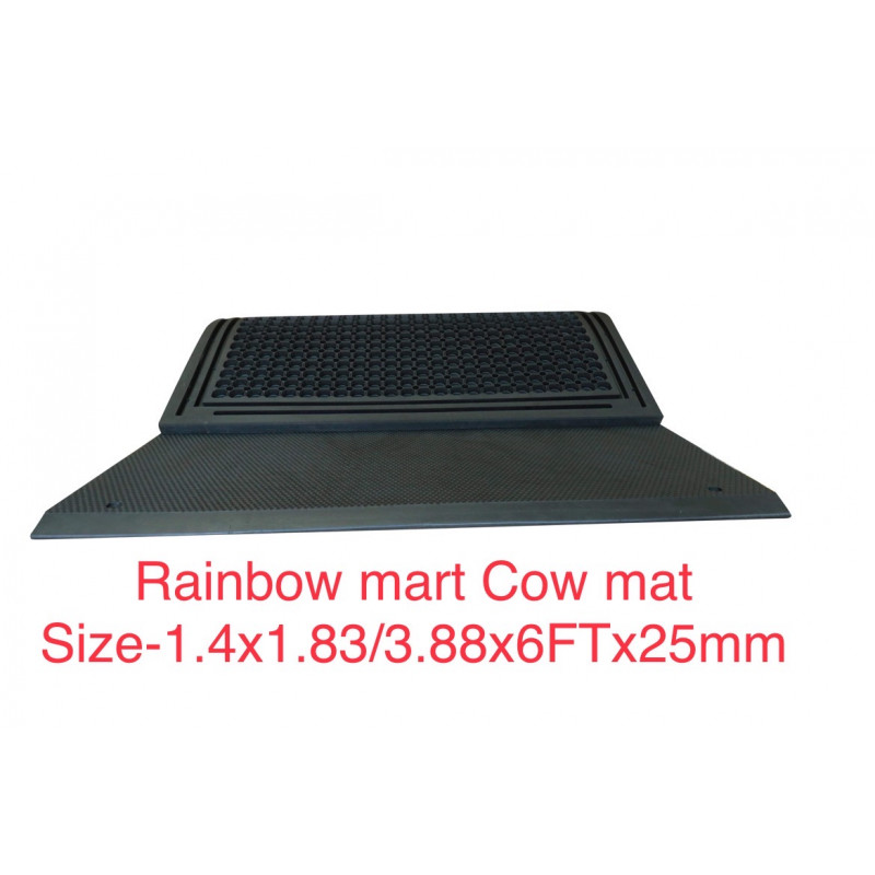 Heavy-Duty Cow / Pony Mat 1.4x1.83METER / 3.88x6FEETx25MM Thickness