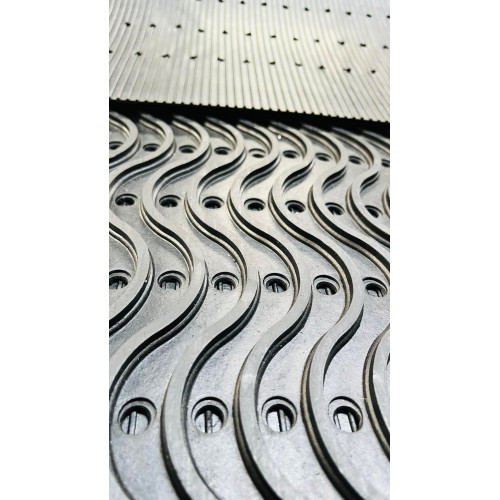 Heavy Duty Rubber WAVE Entrance Mat Safety Anti-Fatigue Non Slip Workplace